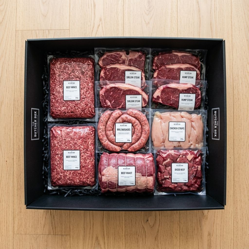 Family Feast Box packed and ready to ship