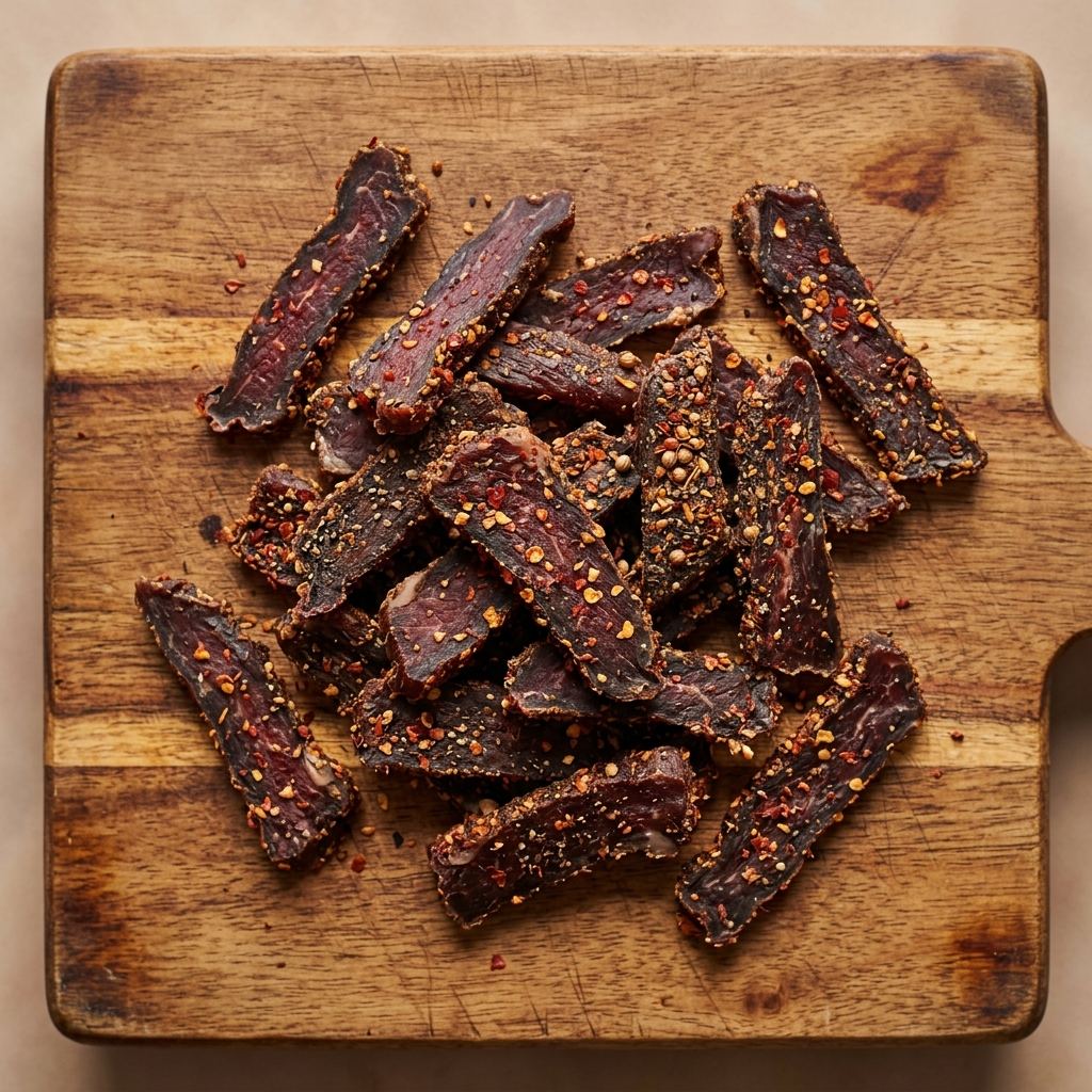 Biltong Chilli 250g — halal biltong made in Perth by The Butcher Box