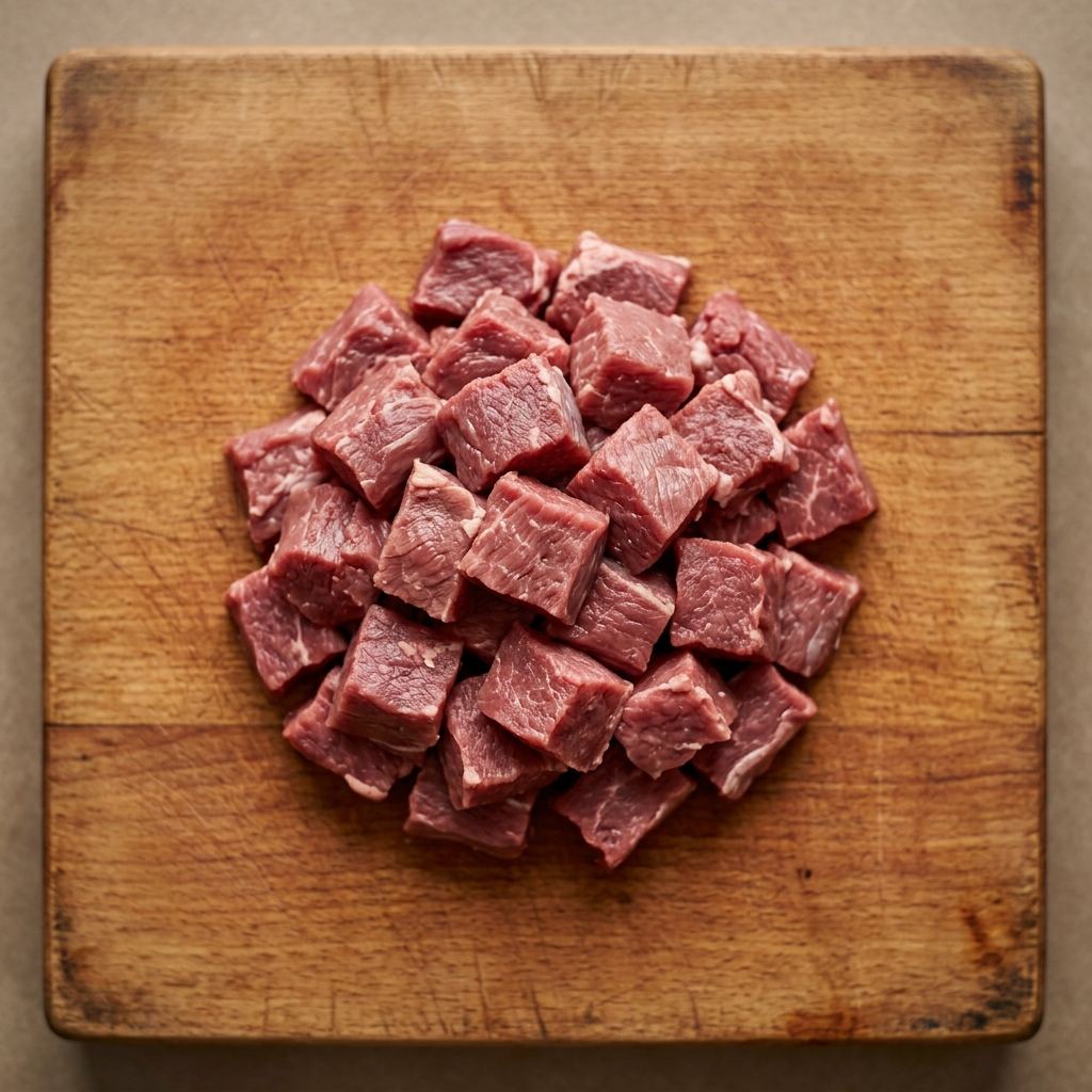 Diced Lamb