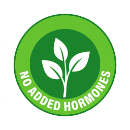 No Added Hormones seal
